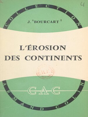 cover image of L'érosion des continents